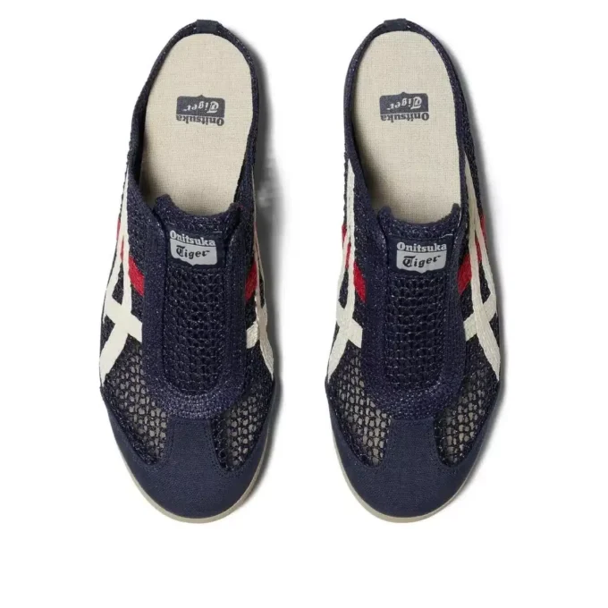 Mexico 66 Sabot «Iron Navy Cream»