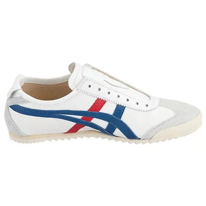 Mexico Slip-On Deluxe «Blanco Azul Rojo»