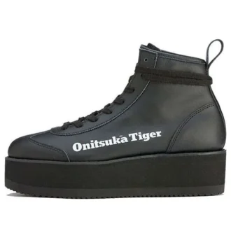 Zapatillas altas Delegation Chunk «Black Faux Fur»