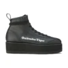 Zapatillas altas Delegation Chunk «Black Faux Fur»