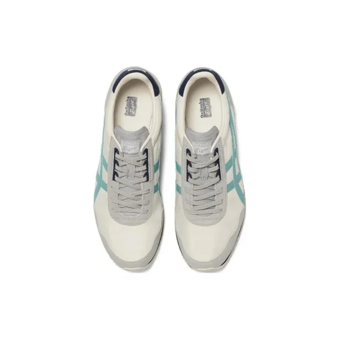 Zapatillas de maratón Dualio «Cream White Grey Aqua»