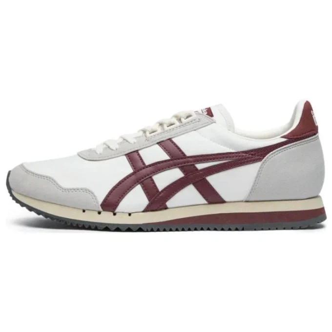 Zapatillas de running Dualio Marathon «Blanco Gris Burdeos»