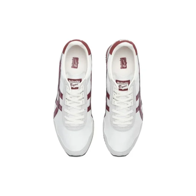 Zapatillas de running Dualio Marathon «Blanco Gris Burdeos»