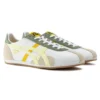 Zapatillas Runspark «Blanco Verde Oliva Amarillo»